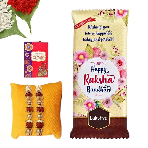 Personalized Chocolaty Rakhi