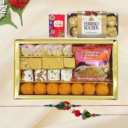Sweets gifts for Bhai-Bhabhi Rakhi