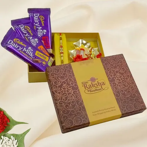Delicious Triple Chocolate Delight with Rakhi