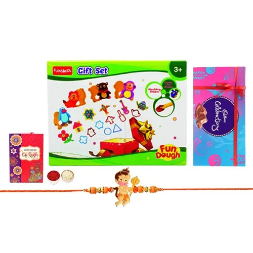 Doughy Kids Rakhi Gift Set