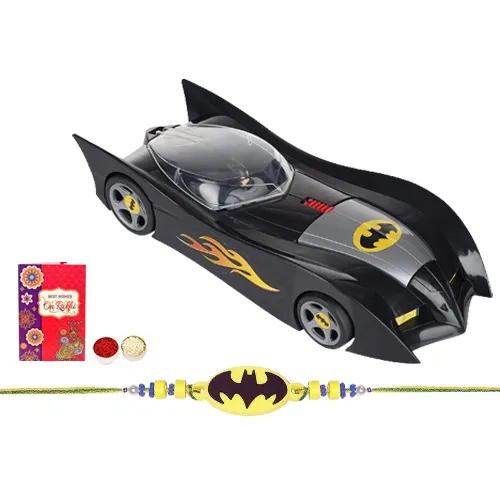 Duo of Kids Rakhi n Batmobile