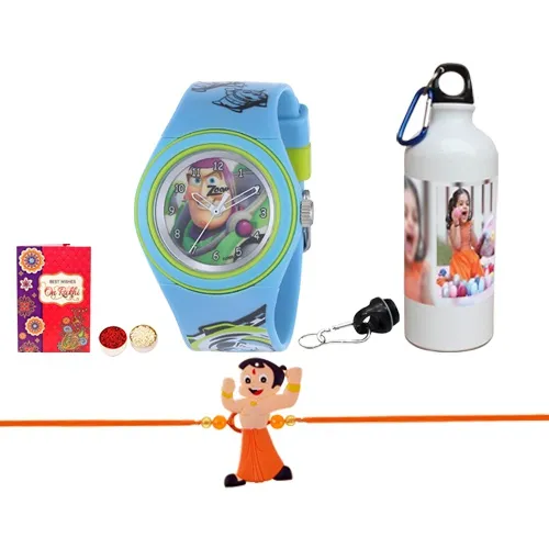 Adorable Kids Rakhi N Gifts Combo