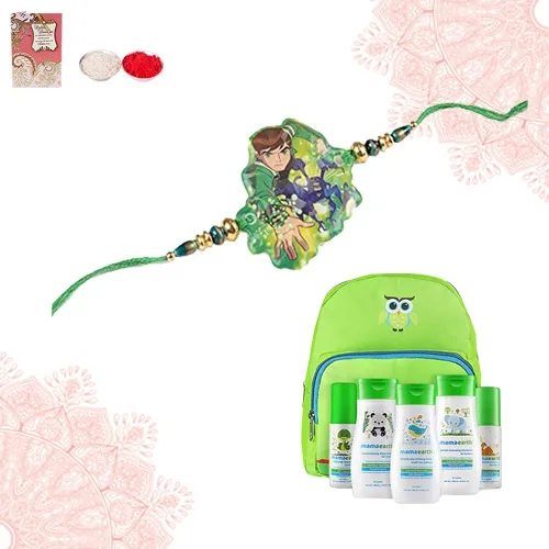Unfold Happiness with Rakhi and Babycare Set