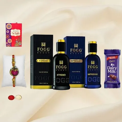 Fogg Scents Duo with Premium Bro Rakhi
