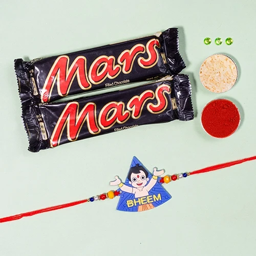 Adorable Bheem Rakhi with Mars