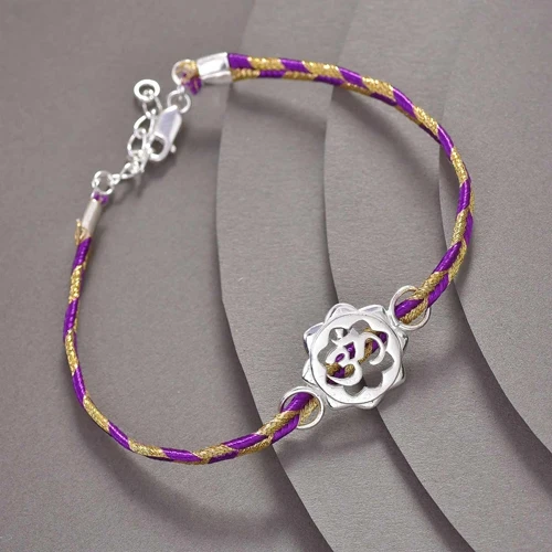 Floral Om Rakhi