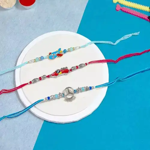 Glimmering Rakhi Treasures