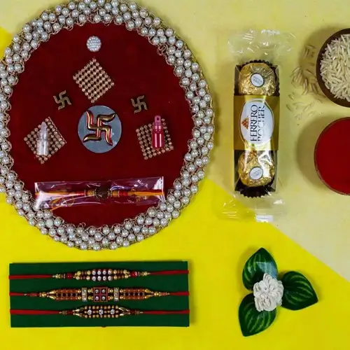 Rakhi Set with Ferrero Rocher