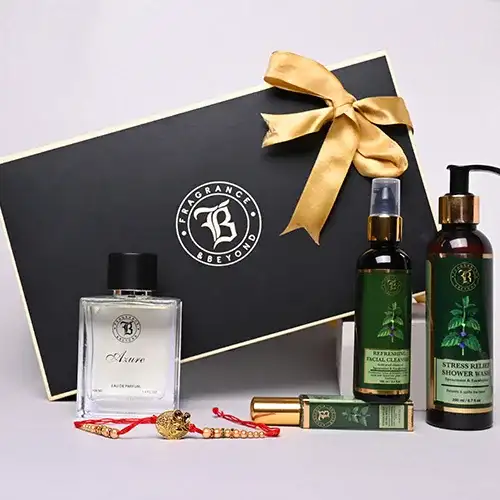 Exclusive Fragrance  N  Beyonds Six Essentials Rakhi Grooming Gift Hamper