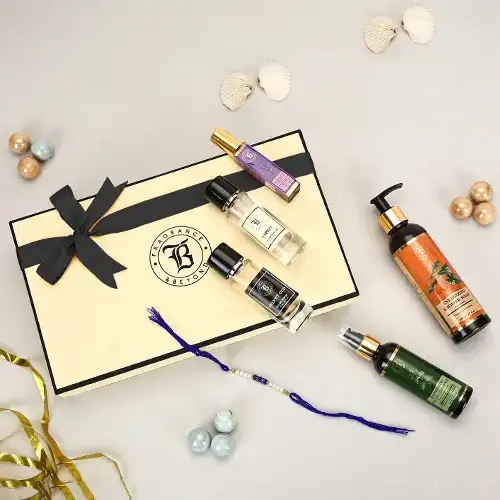 Exclusive Fragrance  N  Beyond Grooming Kit of 5pcs for Him  N  Her on Rakhi