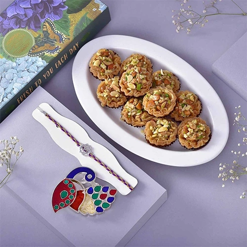 Elegant Rakhi Hamper