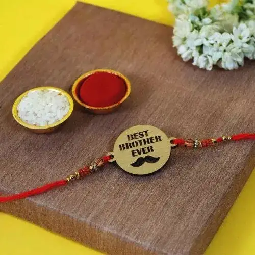 Best Brother Engraved Rakhi