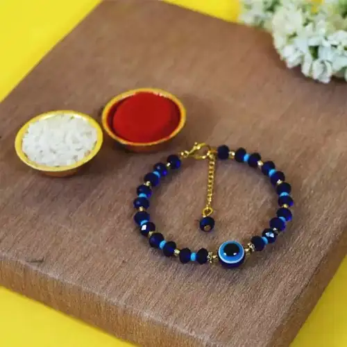 Stylish Evil Eye Bracelet Rakhi