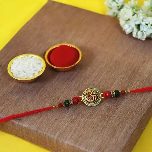 Auspicious OM Rakhi for Bro