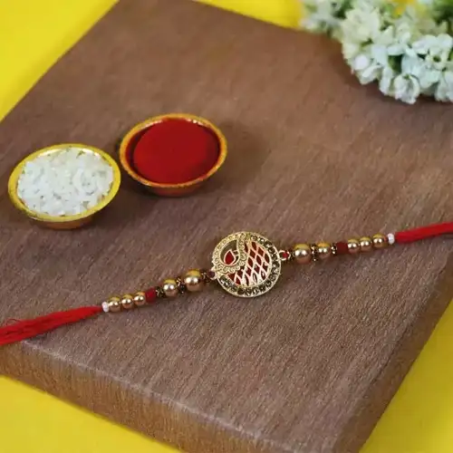 Exclusive Kundan Embellished Rakhi