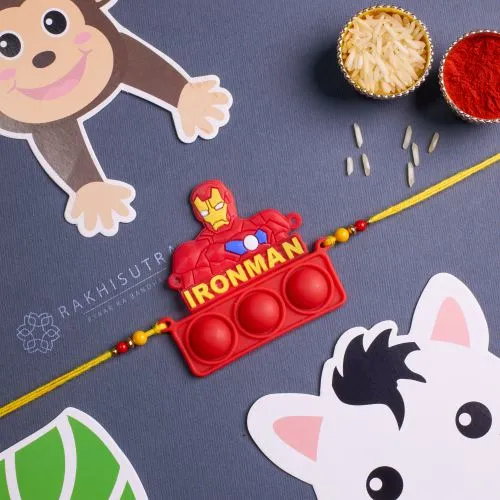 Fabulous Iron Man PopIt Rakhi