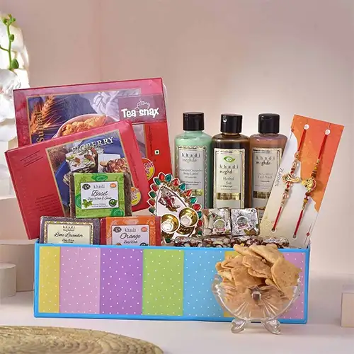 Classic Khadi Rakhi Hamper