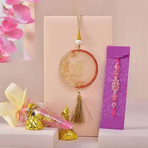 Charismatic Ek Onkar Rakhi Combo