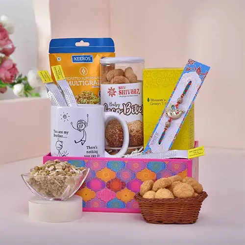 Energising Chai with Bhai Rakhi Hamper