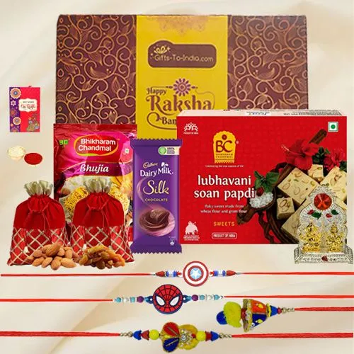 Winning Combo - Family Rakhi n Favourite Assortments