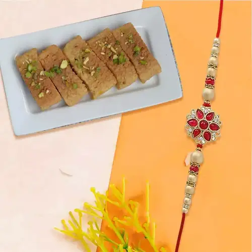 Awesome Rakhi n Milk Cake Delight