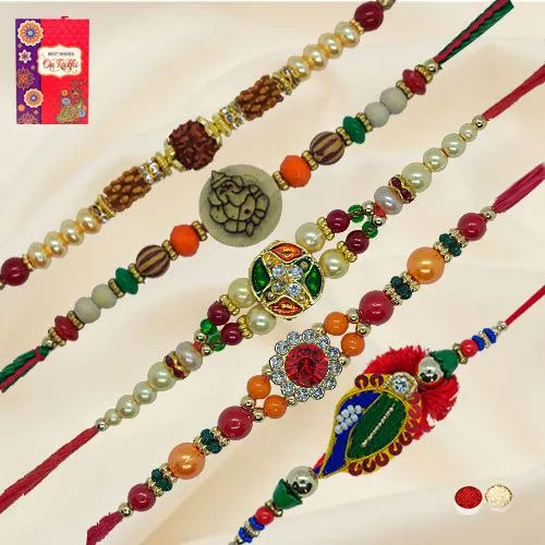 Rakhi Set-5 Pcs Rakhi