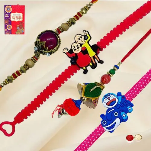 Fabulous Family Rakhi Set