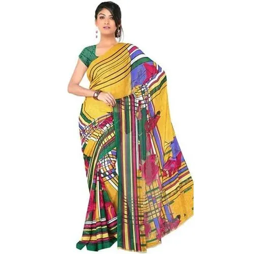 Nifty Glow Chiffon Saree