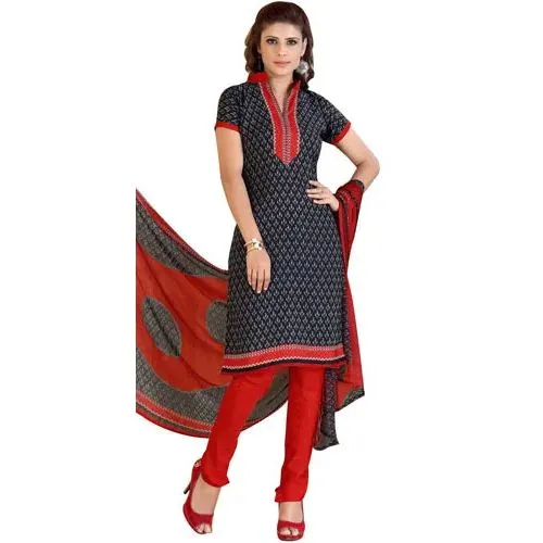 Pretty Women�s Siya Crepe N Chiffon Printed Salwar Suit