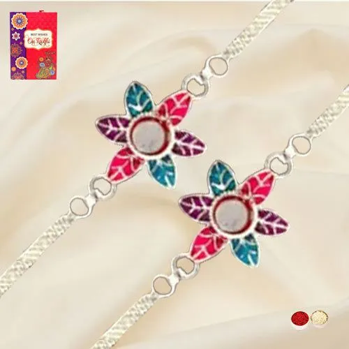 Premium Silver Rakhi