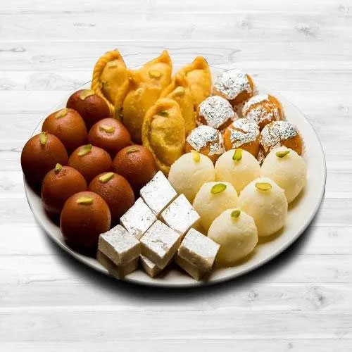 Mouth-Watering Sweets Assortments from Bhikaram for Mother