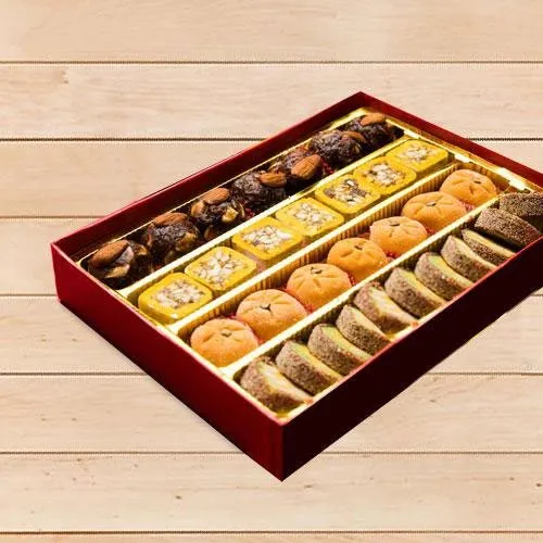 Delectable Assorted Premium Sweet Box for Mother