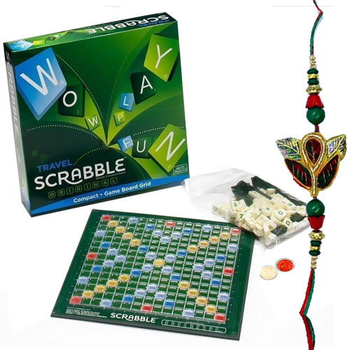 Scrabble –The Word Game with Rakhi and Roli Tilak Chawal