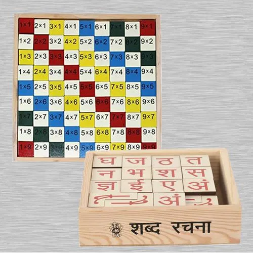 Exclusive 2 pcs Wooden Learning Toys for Kids