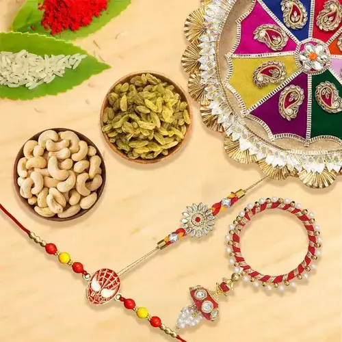 Royal Rakhi Thali Essentials