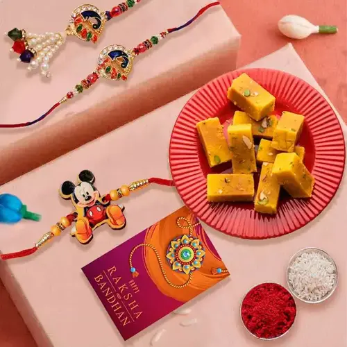 Attractive Lumba Rakhi Gift Hamper