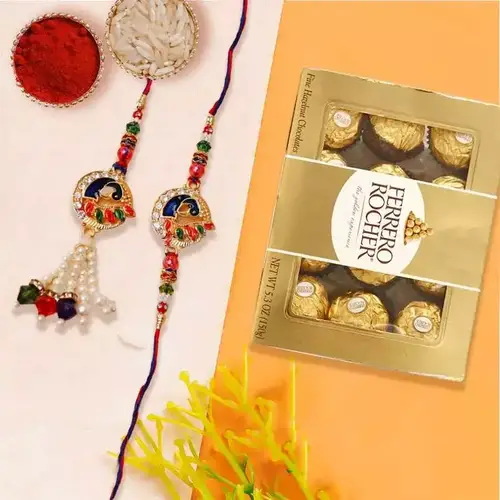 Bhaiya Bhabhi Rakhi with Ferrero Rocher