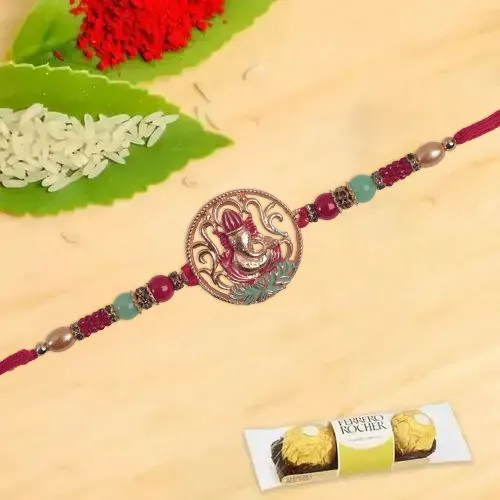 Ferrero Rocher with Kids Rakhi