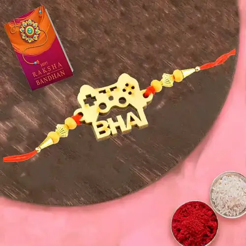 Unique Body-Builder Bro Design Rakhi<br>