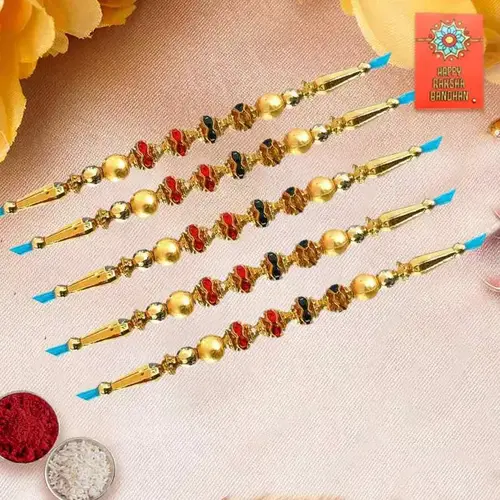 Beads Blaze Elegant Rakhi Sets