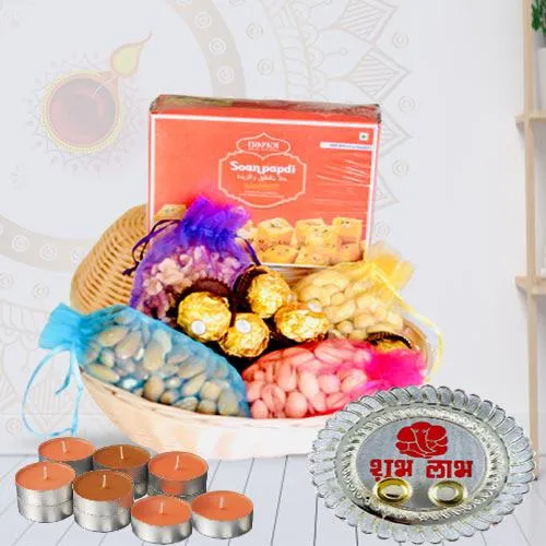Captivating Selection of Dry Fruits, Sweets, Chocolates N Candles<br><br>