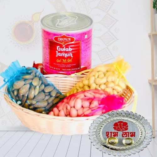 Exclusive Combo of Dry Fruits N Gulab Jamun<br>