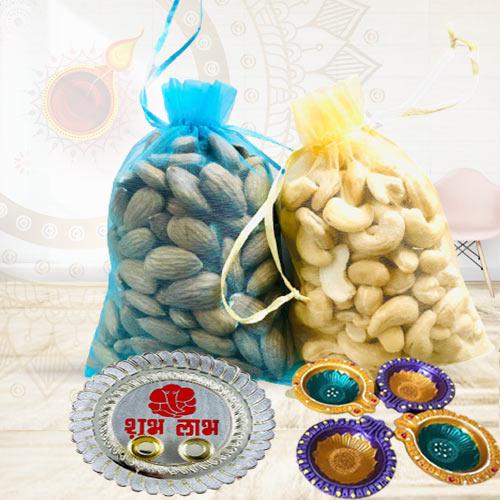 Amusing Assorted Dry Fruits Combo Gift<br>