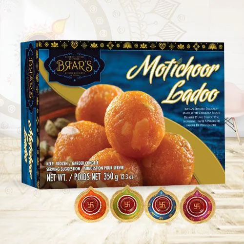 Remarkable Motichoor Ladoo Combo Gift<br>