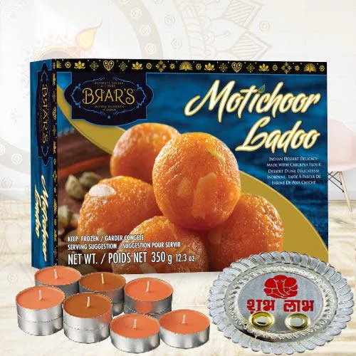 Marvelous Motichoor Ladoo Combo Gift<br>