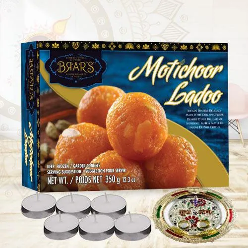 Exquisite Motichoor Ladoo Combo Gift<br>