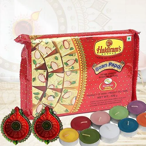 Exclusive Haldirams Soan Papdi Gift Combo<br>