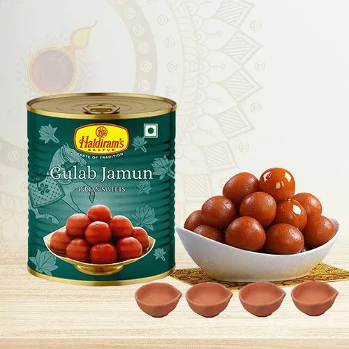 Exclusive Haldirams Gulab Jamun Combo Gift <br>