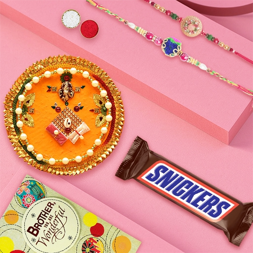 Elegant Rakhi Celebration Gift Hamper