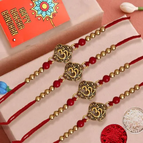 Sacred Om Rakhi Collection